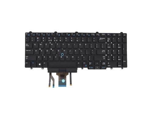 New Original Keyboard for Dell Latitude/Precision, Computers en Software, Toetsenborden, Nieuw, Qwerty, Bedraad, Toetsenbord en muis-set