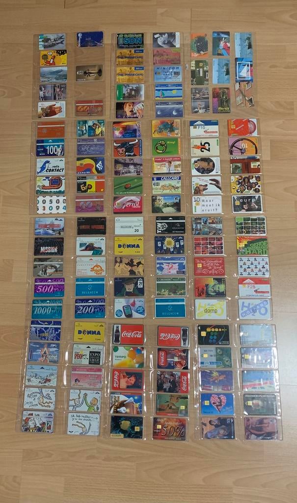 118 oude en zeldzame telefoonkaarten, Verzamelen, Ophalen