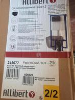 allibert Kastelo inbouwophangsysteem WC + zwarte duwplaat., Doe-het-zelf en Bouw, Sanitair, Ophalen, Nieuw, Toilet