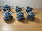 Chinees poseleinen koffie en theeservies, Antiek en Kunst, Ophalen of Verzenden