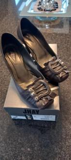 Jhay bronskleurige pumps mt 39, Overige kleuren, Ophalen of Verzenden, Zo goed als nieuw, Pumps