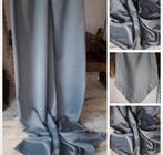 Gordijnen zo goed als nieuw, Huis en Inrichting, Stoffering | Gordijnen en Lamellen, Ophalen, Zo goed als nieuw, Grijs