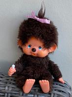 Vintage Monchichi meisje aapje Sekiguchi Japan 1974 18 cm, Ophalen of Verzenden