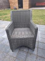 6 mooie tuinstoelen met kussens, Tuin en Terras, Ophalen, Gebruikt