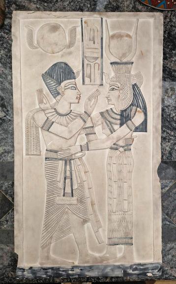 Egyptische Steen - Echt Handwerk - Kunst Egypte - Te Koop  beschikbaar voor biedingen
