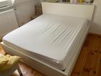 Malm bed Ikea 180 x 200 cm te koop, perfecte staat, Huis en Inrichting, Slaapkamer | Bedden, Ophalen, Wit, Tweepersoons, Zo goed als nieuw