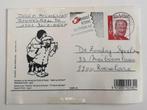 Gele briefkaart met Quick en Flupke, Postzegels en Munten, Brieven en Enveloppen | België, Ophalen of Verzenden, Briefkaart