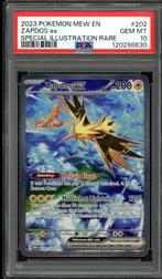 Zapdos ex [SIR] PSA 10 - 202/165 - Scarlet & Violet - 151, Hobby en Vrije tijd, Verzamelkaartspellen | Pokémon, Ophalen of Verzenden