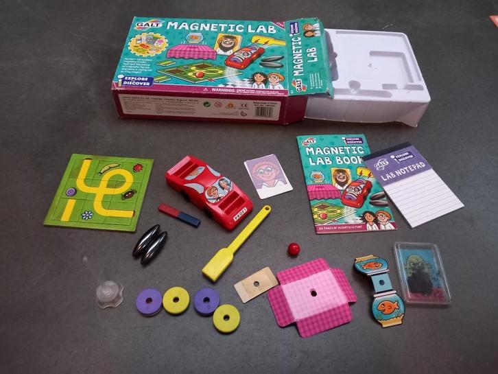 Magnetic Lab - magnetisch labo van Galt, Kinderen en Baby's, Speelgoed | Educatief en Creatief, Gebruikt, Ontdekken, Ophalen of Verzenden