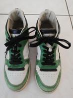 Hoge schoenen groen leder daim CKS maat 36 sneakers, Kinderen en Baby's, Gebruikt, Cks, Schoenen, Ophalen of Verzenden