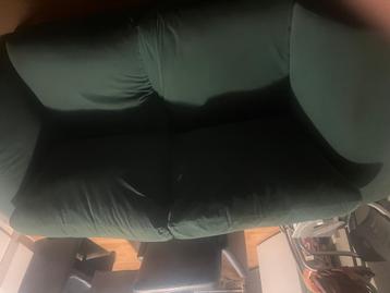 ZETEL GROEN 2 ZIT, Moins de 75 cm, Comme neuf, Enlèvement, Deux personnes