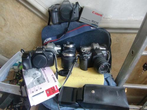 lot Canon AF, Audio, Tv en Foto, Fotocamera's Analoog, Gebruikt, Spiegelreflex, Canon, Ophalen of Verzenden