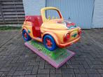 Fiat 500 cabrio kiddy ride, Verzamelen, Automaten | Overige, Ophalen, Gebruikt