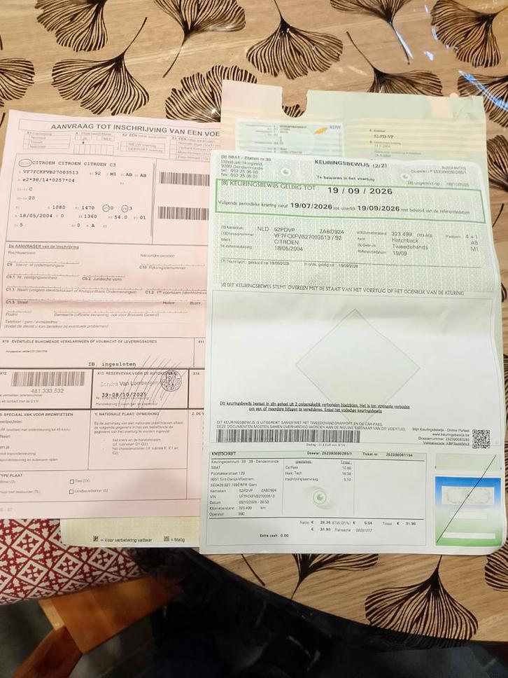 A vendre Citroen C3 avec contrôle technique 1500 euros, Diversen, Agenda's