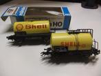 Märklin H0 – 2 wagons Citerne SHELL (Ref. 4442), Analogique, Enlèvement ou Envoi, Courant alternatif, Wagon