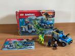 Lego Jurassic World 10757 Juniors - Raptor Rescue Truck, Ophalen of Verzenden, Gebruikt, Complete set, Lego