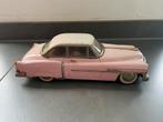 Blikken modelauto Buick roze met wit dak., Ophalen of Verzenden, Gebruikt, Auto