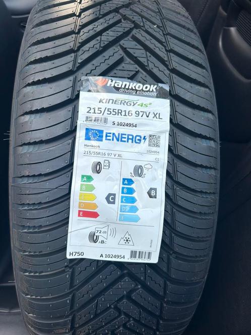 2 NIEUWE Hankook Kinergy 4-seizoensbanden, Auto-onderdelen, Banden en Velgen, Band(en), All Season, 16 inch, 215 mm, Nieuw, Ophalen of Verzenden