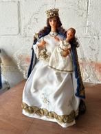 Antiek Mariabeeldje met kind (zonder stolp), Antiek en Kunst, Antiek | Religieuze voorwerpen, Ophalen