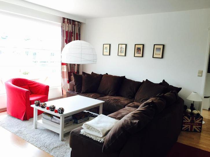 Divan en coin avec meridienne, Maison & Meubles, Canapés | Salons, Utilisé, Banc d'angle, Quatre personnes ou plus, 250 à 300 cm