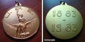 Onbekende medaille 100 jaar U.P.E. 1883-1983