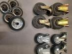 Vaste en zwenkwielen 16 en 20 cm, Ophalen, Gebruikt