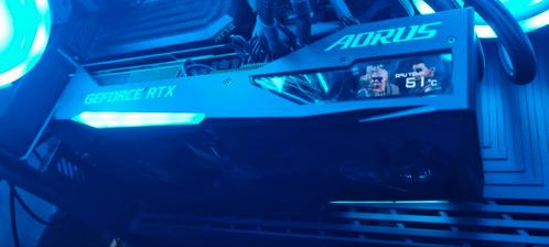 Gigabyte GeForce RTX 3070 Ti AORUS MASTER LHR 8GB, Computers en Software, Videokaarten, Zo goed als nieuw, Ophalen