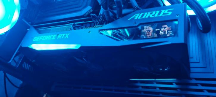 Gigabyte GeForce RTX 3070 Ti AORUS MASTER LHR 8GB, Computers en Software, Videokaarten, Zo goed als nieuw, Ophalen