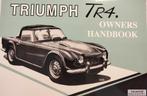 Handboek Triumph TR4 Instructieboekje (Engelstalig), Enlèvement ou Envoi