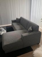 Zetel met chaise longue, Huis en Inrichting, Ophalen, Zo goed als nieuw, Stof, Modern