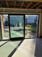 houten schuifraam, Doe-het-zelf en Bouw, Ophalen, Nieuw, 150 tot 225 cm, Inclusief glas