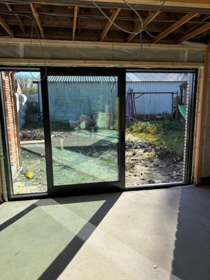 houten schuifraam, Doe-het-zelf en Bouw, Raamkozijnen en Schuifdeuren, Nieuw, Raamkozijn, Hout, 150 tot 225 cm, 225 cm of meer