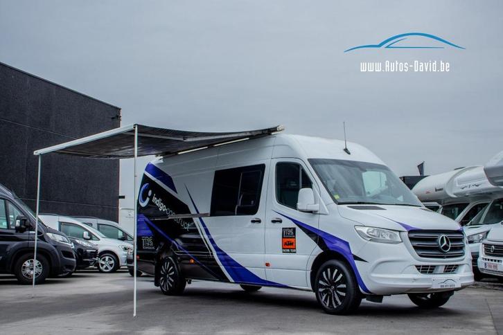 Mercedes Sprinter Camper Motorsport 2.1 Automatique à 2 lits, Caravanes & Camping, Camping-cars, Entreprise, jusqu'à 2, Modèle Bus ou Fourgon aménagé