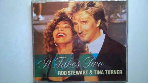 Rod Stewart & Tina Turner - It Takes Two, CD & DVD, CD Singles, Comme neuf, Pop, 1 single, Maxi-single, Envoi