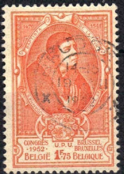Belgie 1952 - Yvert/OBP 881 - Jean Baptiste de Tassis (ST), Postzegels en Munten, Postzegels | Europa | België, Gestempeld, Gestempeld