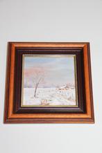 Peinture de paysage enneigé, Antiquités & Art, Art | Peinture | Classique, Enlèvement