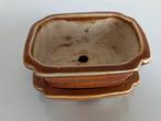 bonzai: schaaltje + schoteltje keramiek, Binnen, Ophalen of Verzenden, Zo goed als nieuw, Terracotta