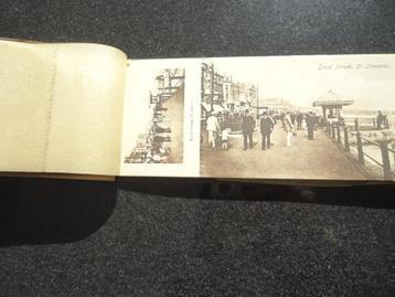 Booklet UK England ST LEONARDS 10 postcards postkaarten c p beschikbaar voor biedingen