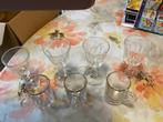 7 druppelglazen, Ophalen of Verzenden, Zo goed als nieuw, Borrel- of Shotglas