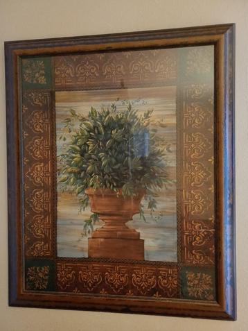schilderij met kader beschikbaar voor biedingen