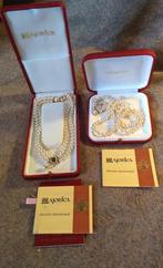 Ongedragen kettingen Majorica parelmoer, Handtassen en Accessoires, Kettingen, Ophalen of Verzenden