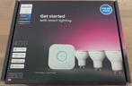 Philips Hue white & color GU10 starter set, Ophalen of Verzenden, Nieuw, Minder dan 30 watt, Led-lamp