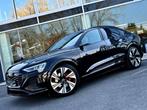 Audi Q8 e-tron SPORTBACK S-LINE 55 E-TRON QUATTRO / PANO / 3, Auto's, Audi, Automaat, Gebruikt, Zwart, 408 pk