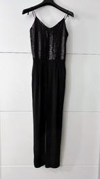 Amélie & Amélie zwarte jumpsuit met pailletten, Zwart, Ophalen of Verzenden, Zo goed als nieuw, Amelie&Amelie