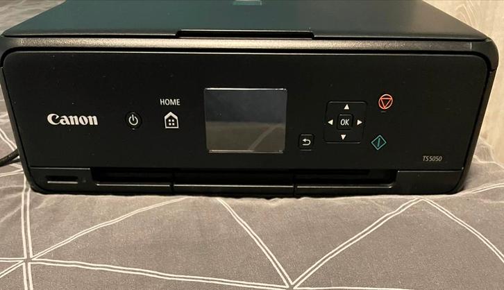 Imprimante canon TS5050, TV, Hi-fi & Vidéo, Lecteurs multimédias, Utilisé, Enlèvement