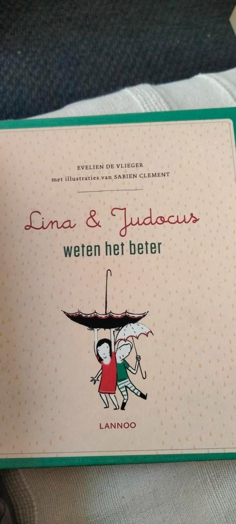Sabien Clement - Lina en Judocus weten het beter, Boeken, Prentenboeken en Plaatjesalbums, Zo goed als nieuw, Ophalen
