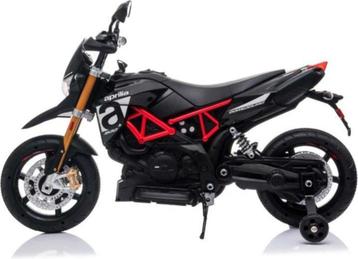 Moto électrique Aprilia 12 V pour enfants disponible aux enchères