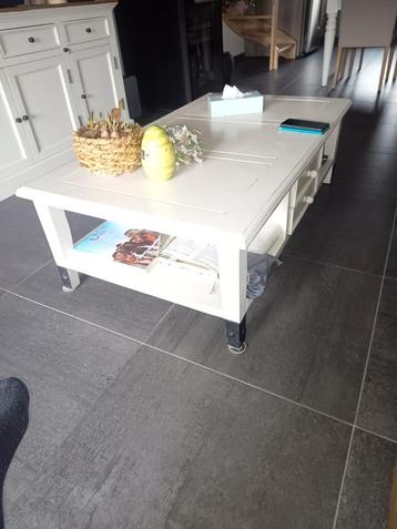 Salontafelklleur wit,, Huis en Inrichting, Ophalen, Gebruikt, Retro
