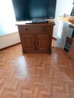 Tv- kast, Huis en Inrichting, Kasten | Dressoirs, Ophalen, Zo goed als nieuw, Eikenhout