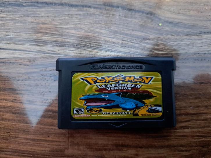 Pokémon Leafgreen version GameBoy Advance rep. (GBA), Games en Spelcomputers, Games | Nintendo Game Boy, Zo goed als nieuw, Role Playing Game (Rpg)